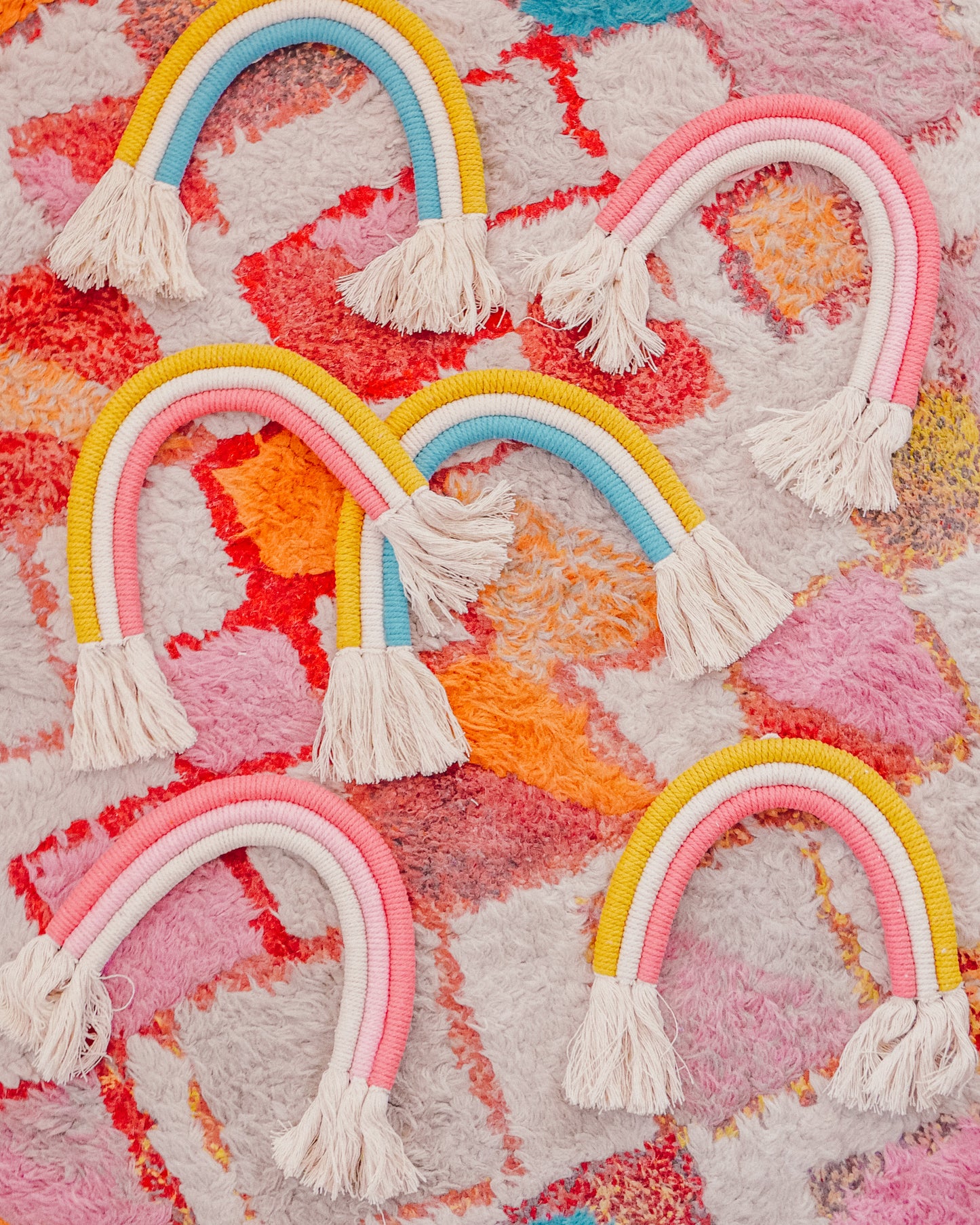 Pink Rainbow Wall Hanging - Hesby